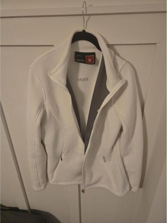 Spyder Jackets & Blazers - Spyder Women's Core Sweater Full-Zip Fleece Jacket White XL
